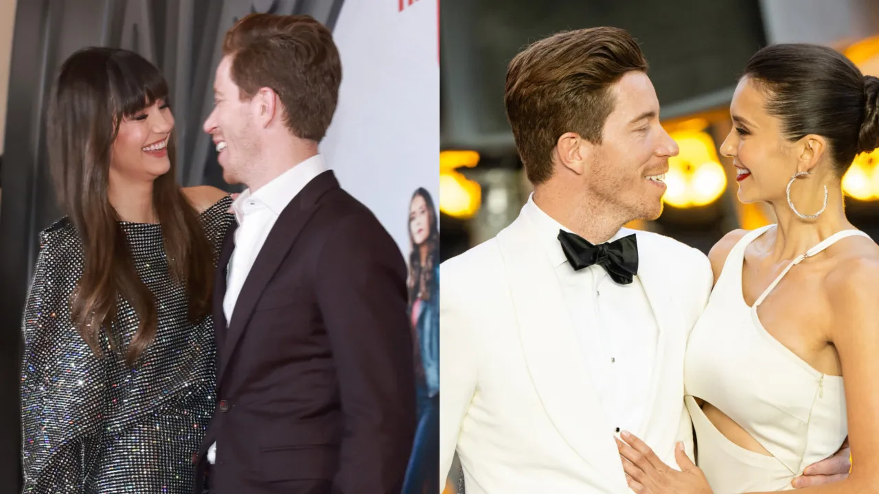 As fotos mais amorosas dos (recentes) noivos Nina Dobrev e Shaun White