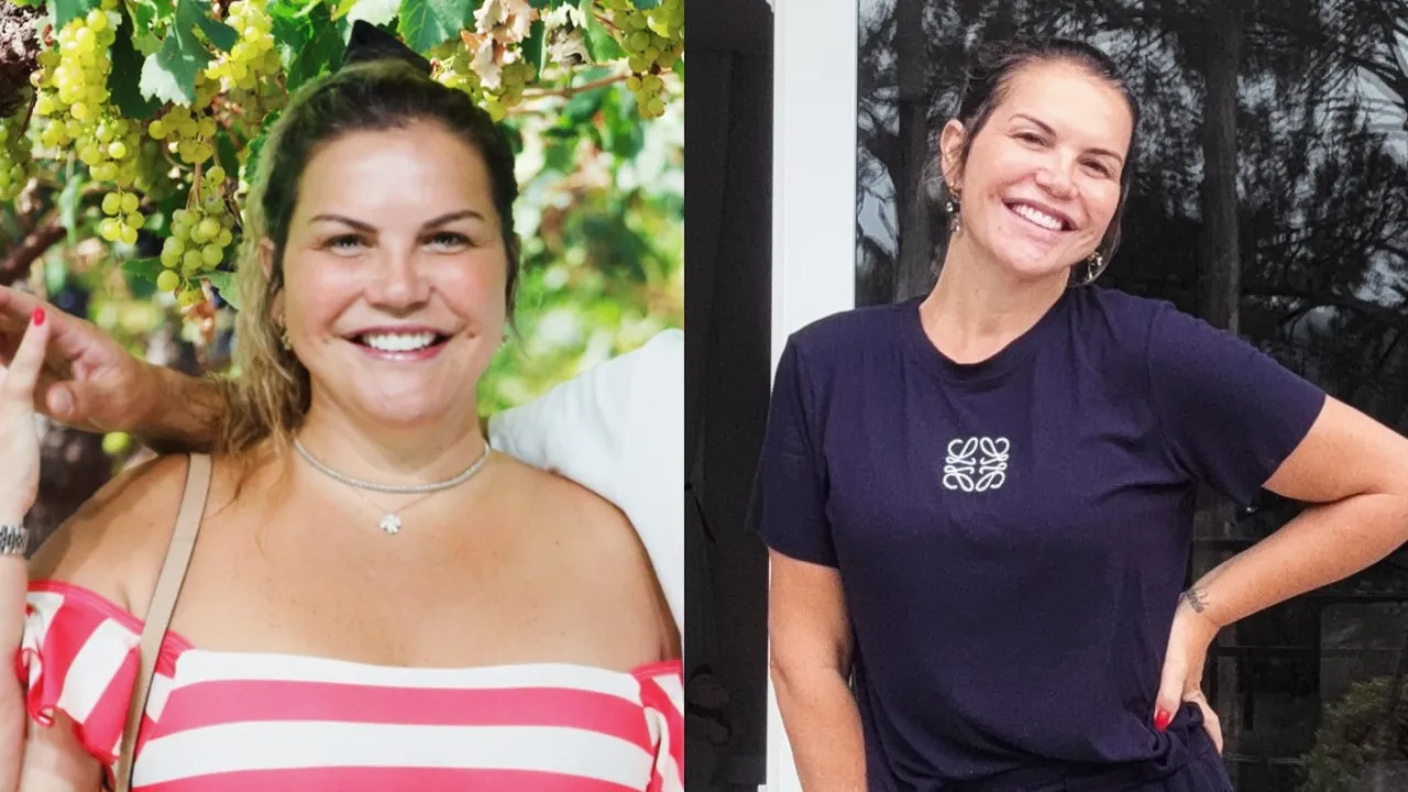Katia Aveiro mostra antes e depois da perda de peso. "Sim, foi difícil" - Notícias ao Minuto