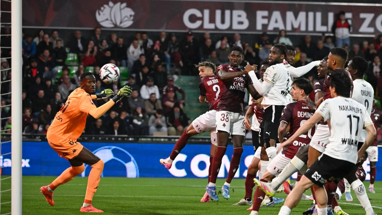 Metz e stade reims empatam na discussão pela última vaga na ligue 1