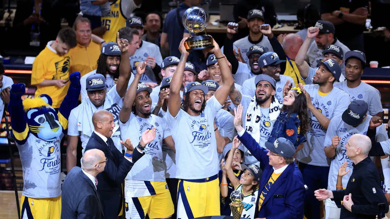 Indiana pacers juntam-se aos oklahoma city thunder na final do playoff