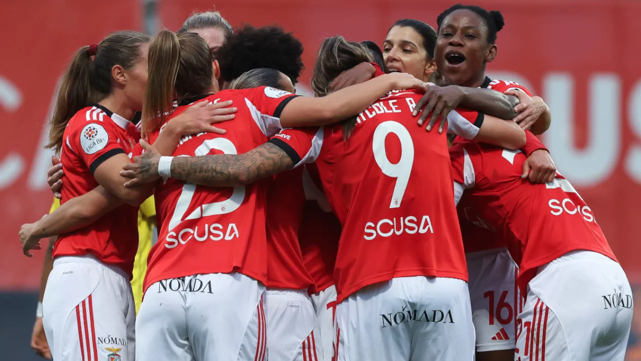 Benfica vence Torreense e fica a dois pontos do hexa na Liga feminina