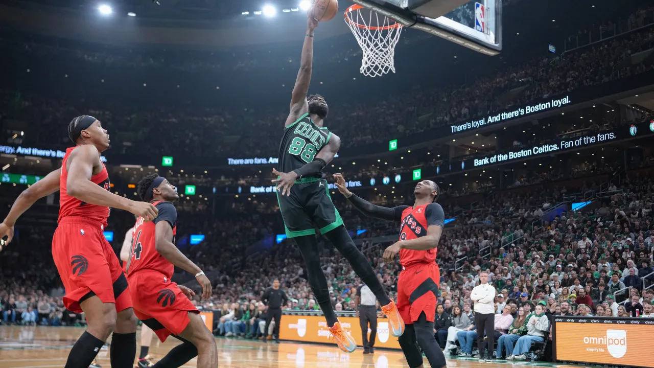 Neemias Queta veste fato de gala em novo triunfo dos Celtics