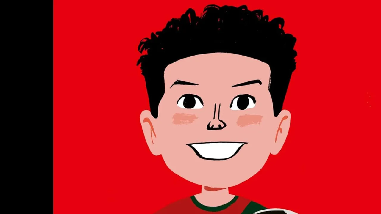 Cristiano Ronaldo junta-se a lote de biografias ilustradas para crianças