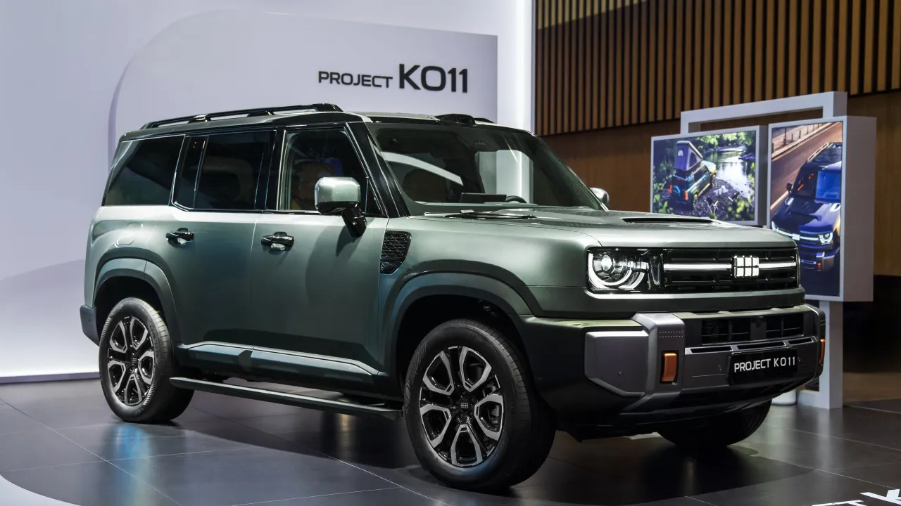 SUV todo-o-terreno da Geely chega à Europa no próximo ano