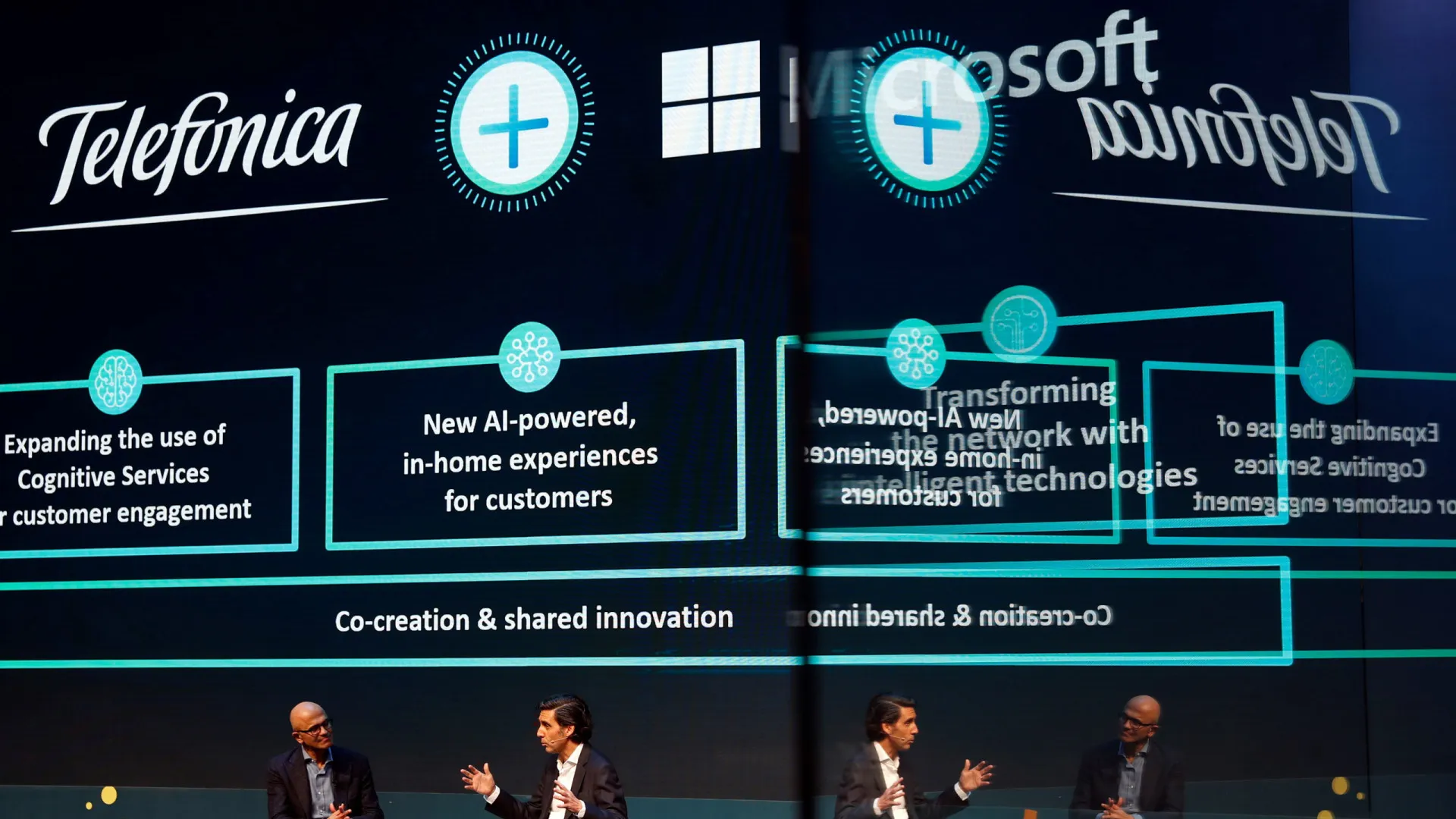 
                    Espanhola Telefónica chega a acordo para a saída de 5.500 trabalhadores
                