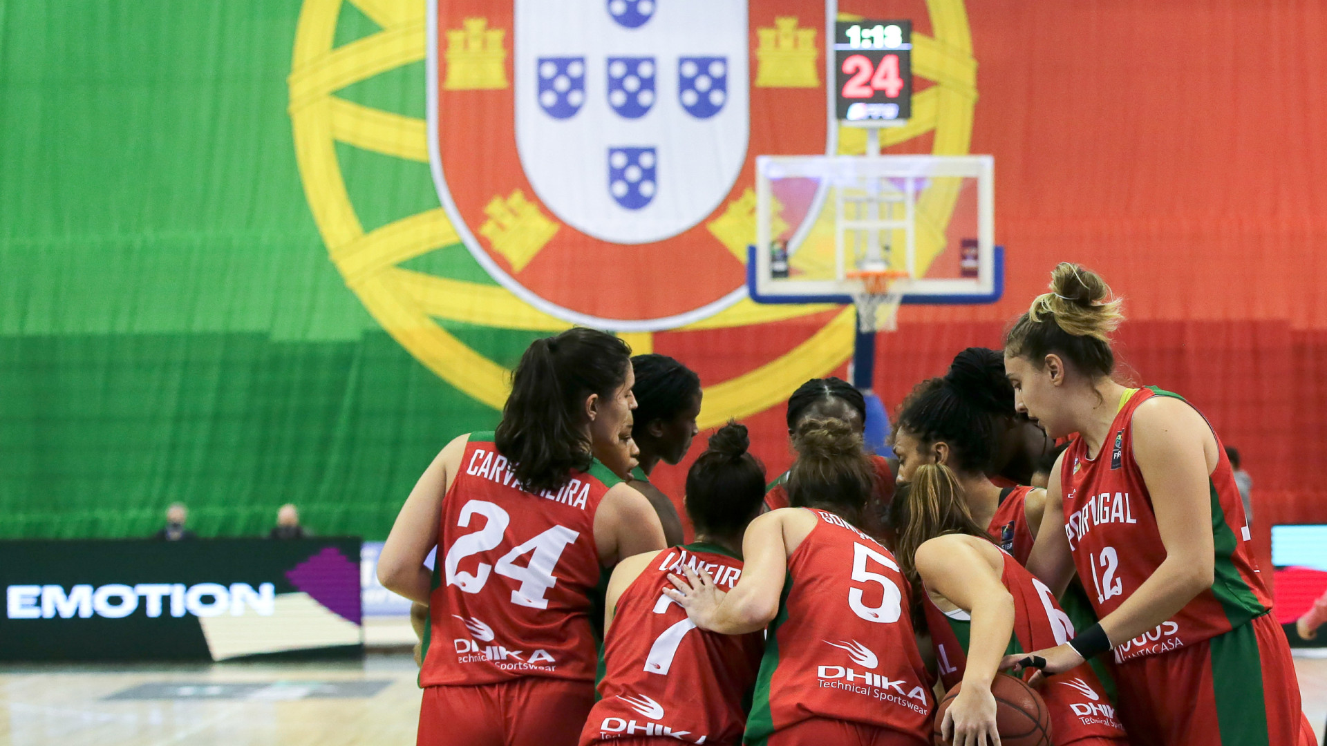 Seleção feminina ‘esmaga’ Macedónia do Norte rumo ao Euro’2025