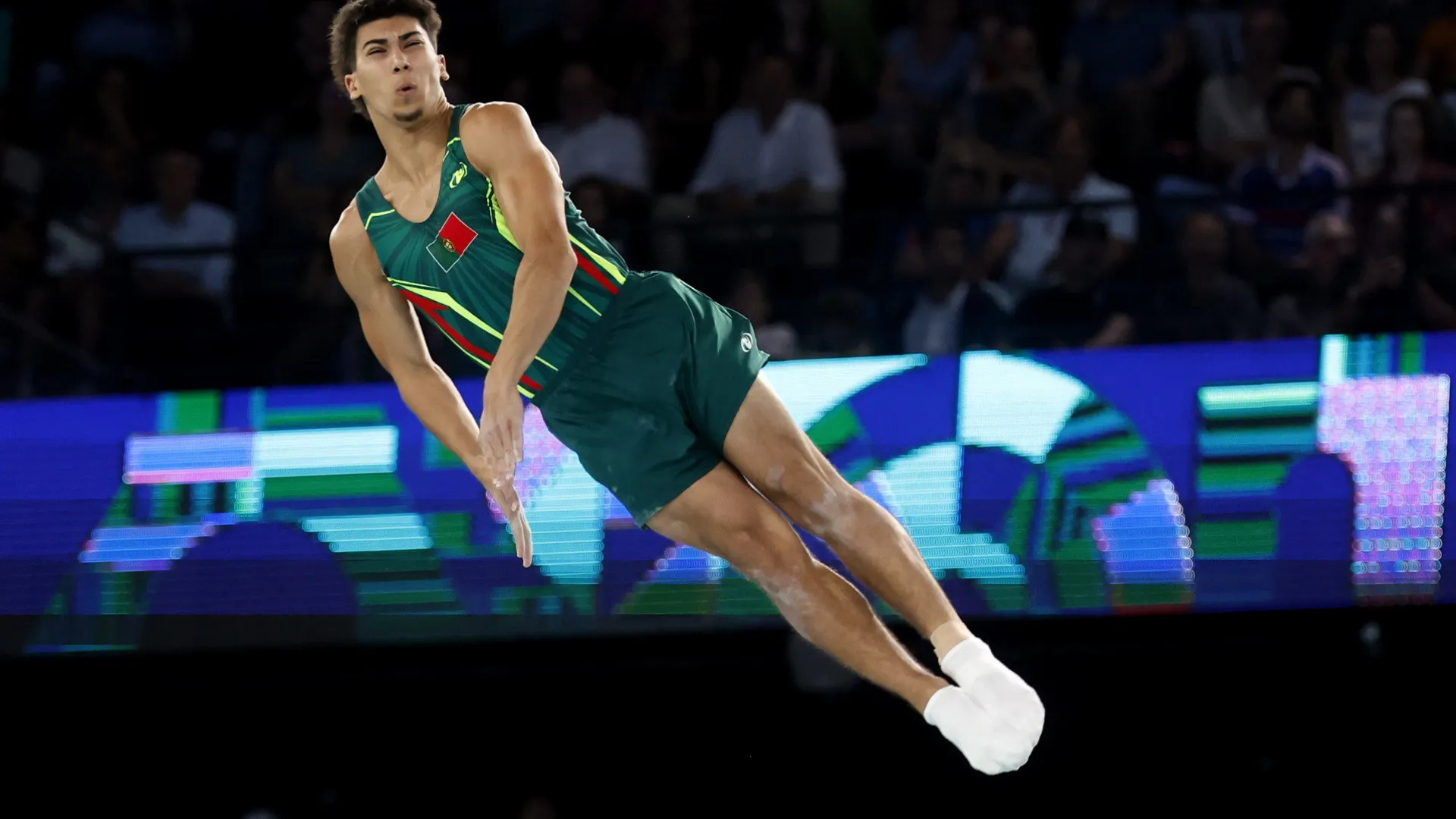 
                    Portugal conquista bronze em trampolim individual por equipas no Mundial
                