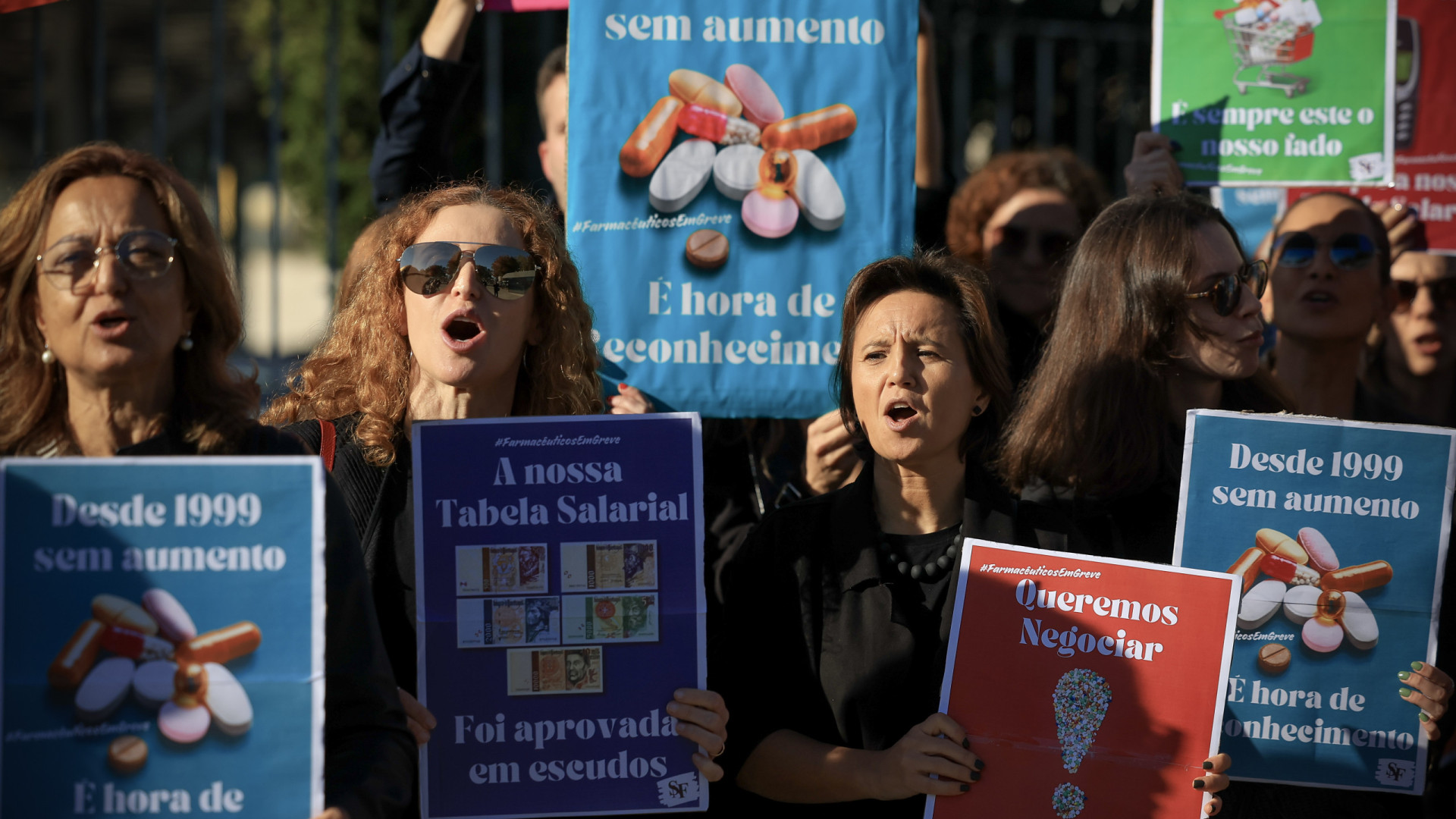 Greve dos farmacêuticos do SNS com adesão de 92% a nível nacional