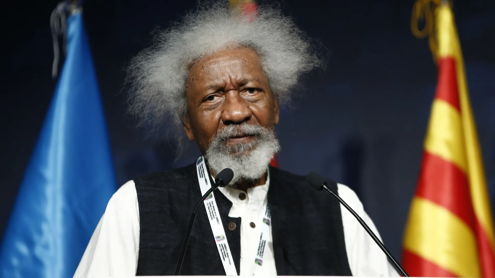 Nobel da Literatura nigeriano diz que o seu visto americano foi cancelado