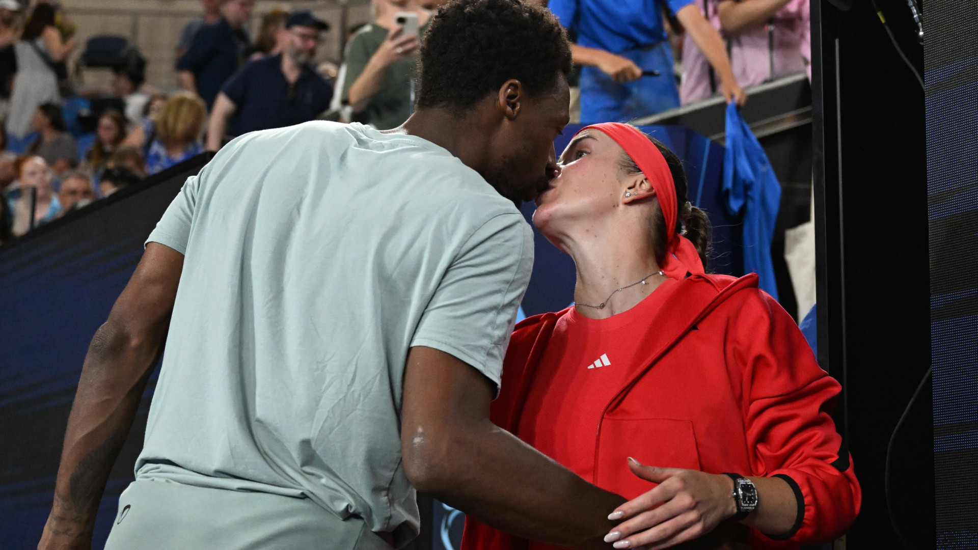 Casal Monfils-Svitolina surpreende os quartos cabeças-de-série