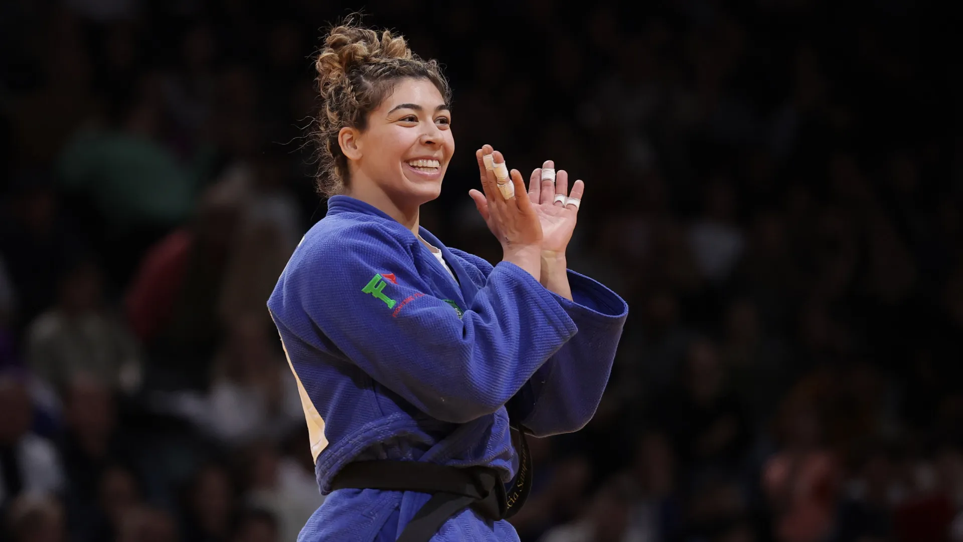 Patrícia Sampaio conquista medalha de prata no Grand Slam de Tóquio