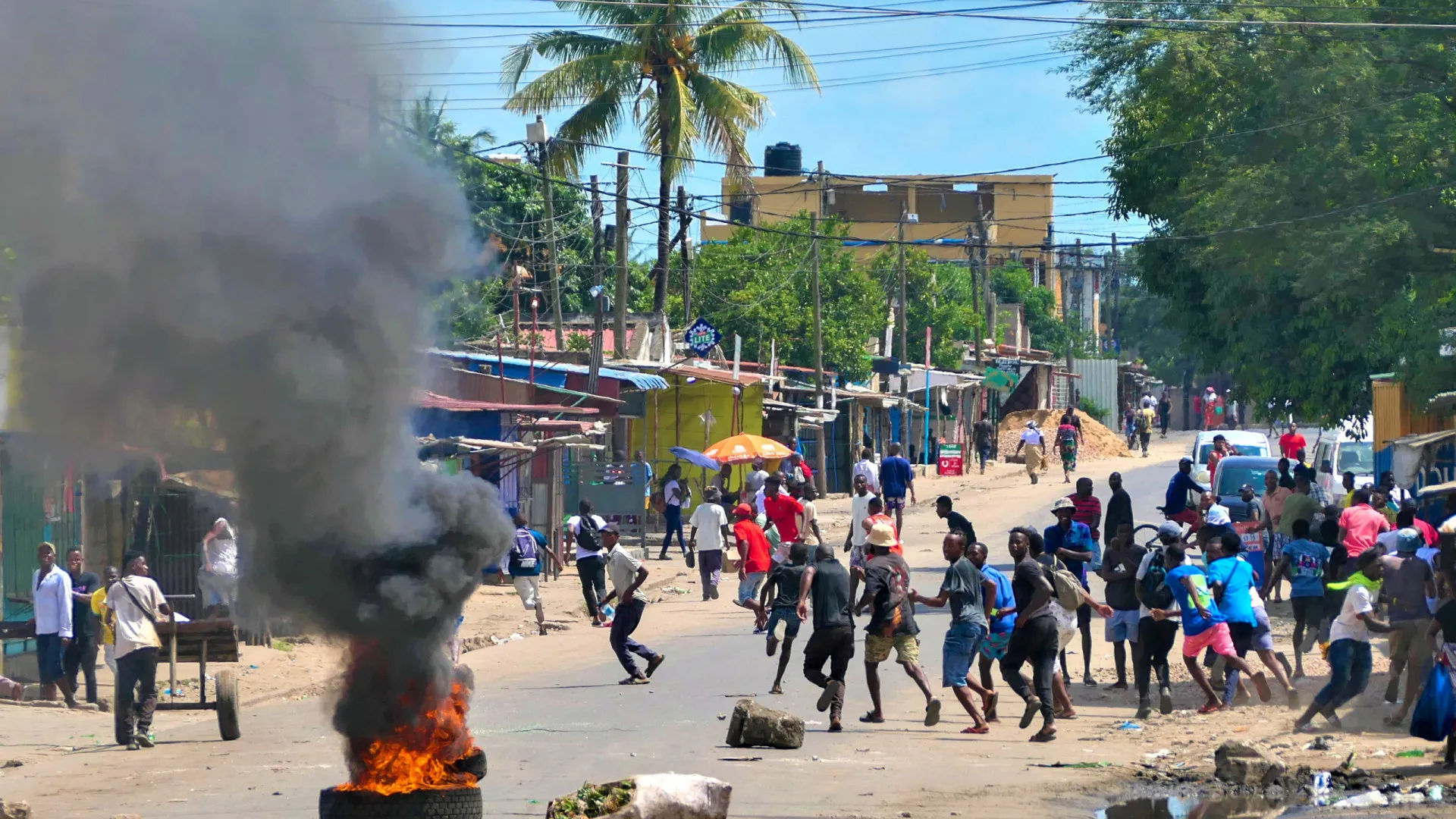 
                    Protestos em Moçambique 