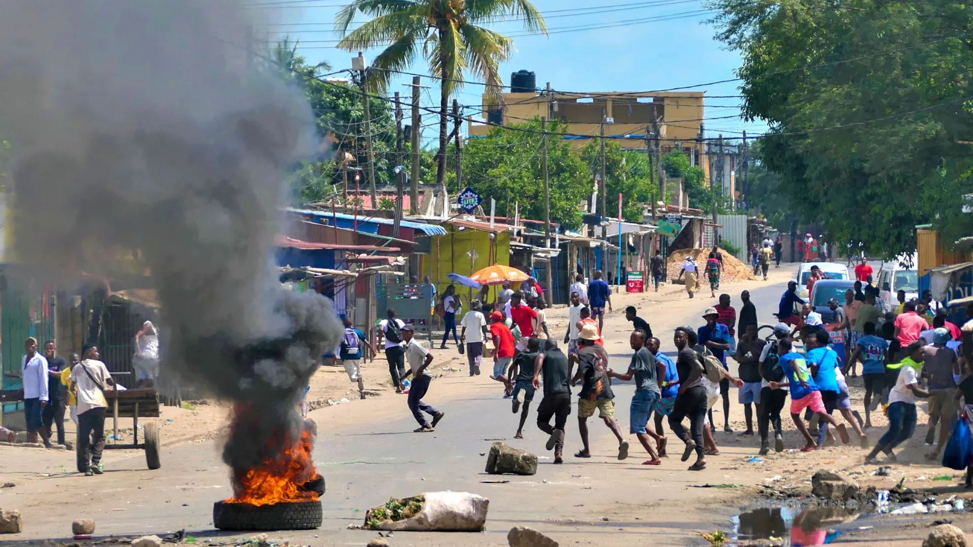 
                    Protestos em Moçambique 