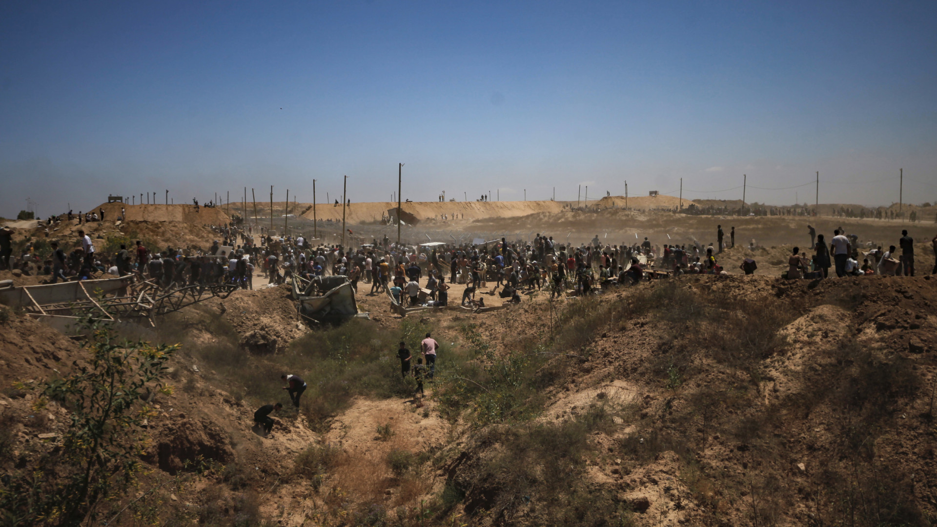 Mais de 20 mortos em pontos de distribuição de ajuda em Gaza