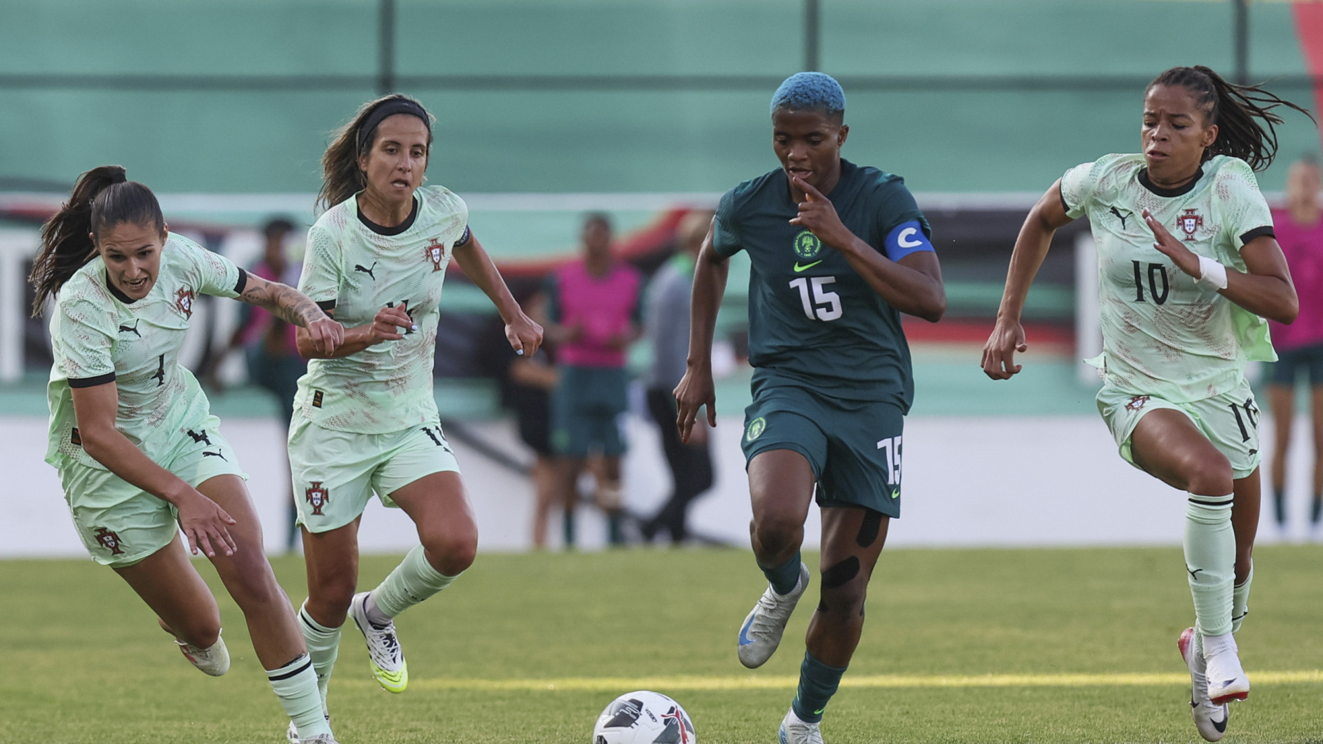 Portugal empata com a Nigéria no último jogo antes do Europeu feminino