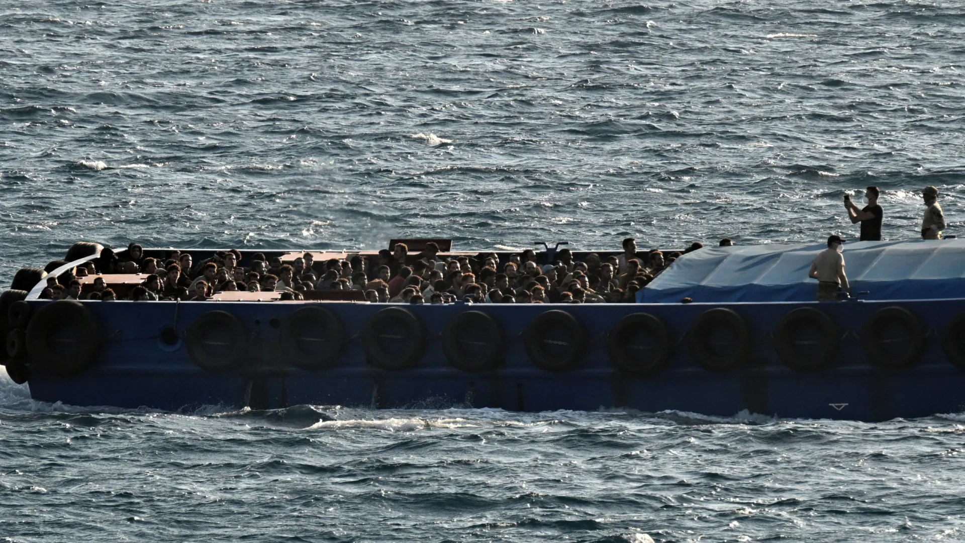 
                    Mais de 840 migrantes resgatados em Creta em cinco dias
                