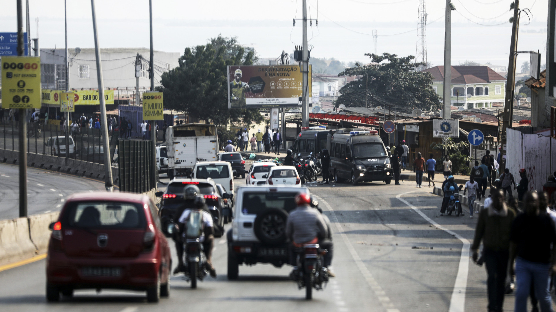 Quatro mortos e mais de 500 detenções em Luanda