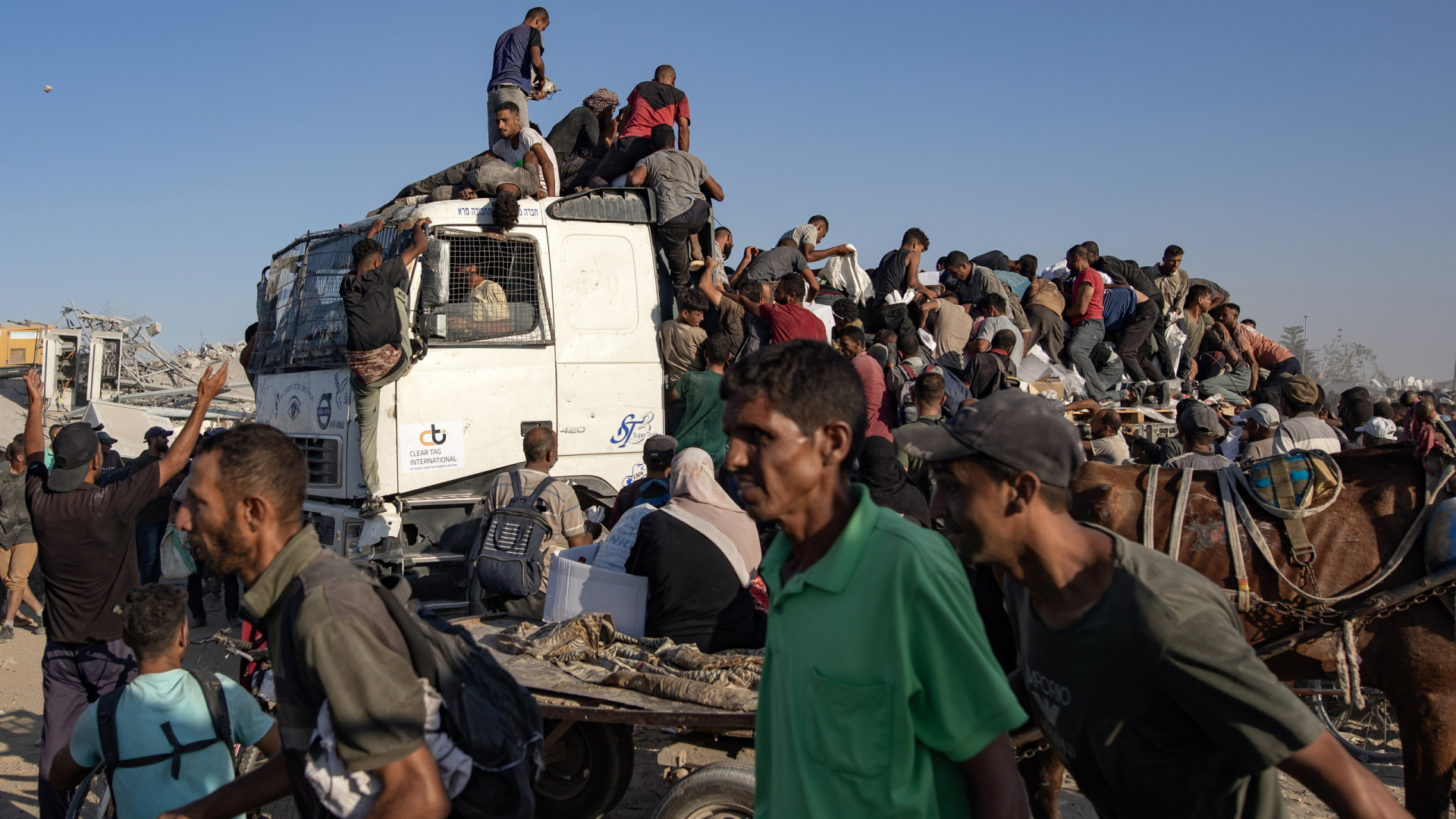 Mais de 4.500 feridos a tiro em filas de ajuda em Gaza desde maio