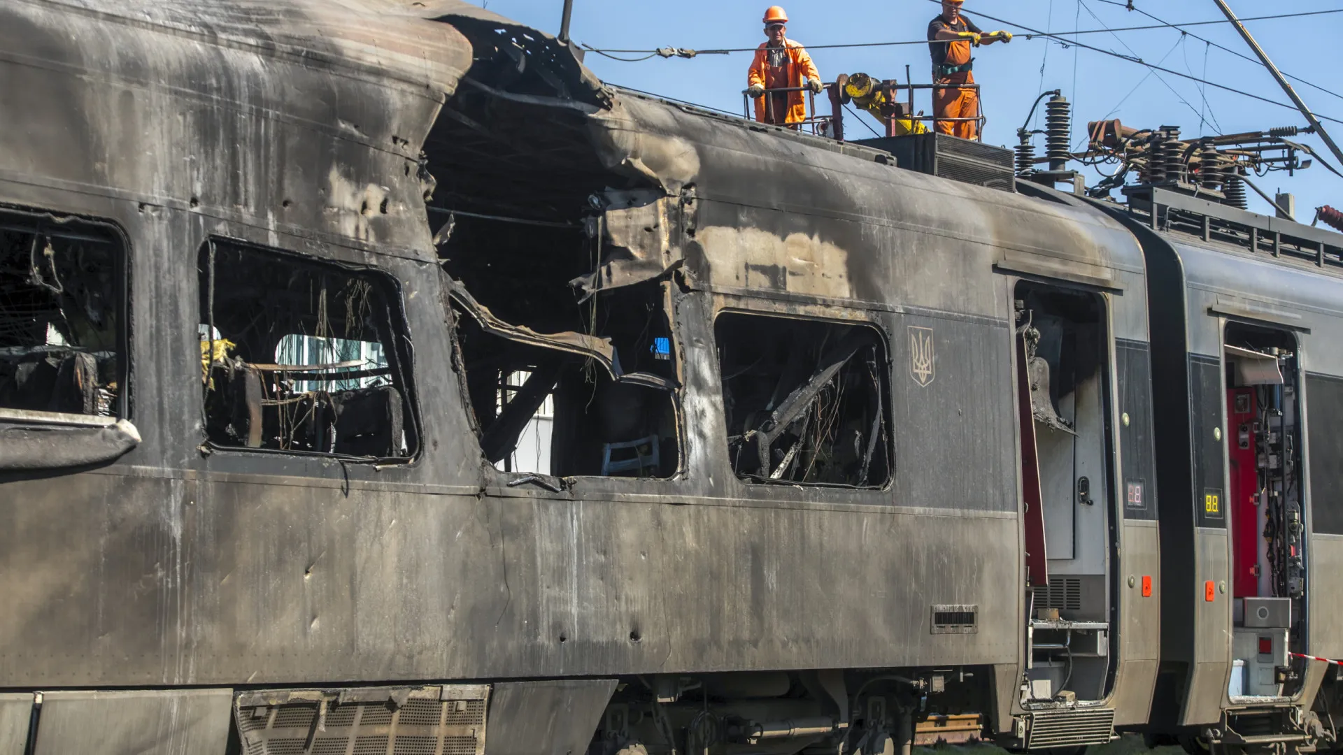 Rússia atacou ferrovias na região fronteiriça com a Ucrânia