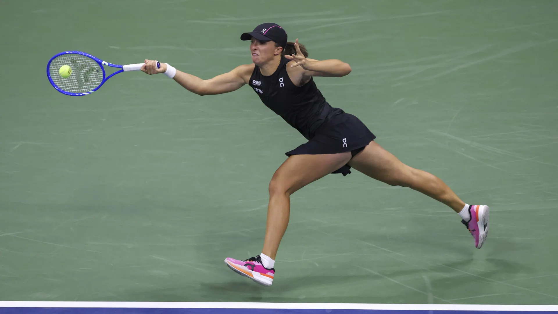 
                    US Open: Swiatek derrota Kalinskaya e avança para os oitavos de final
                