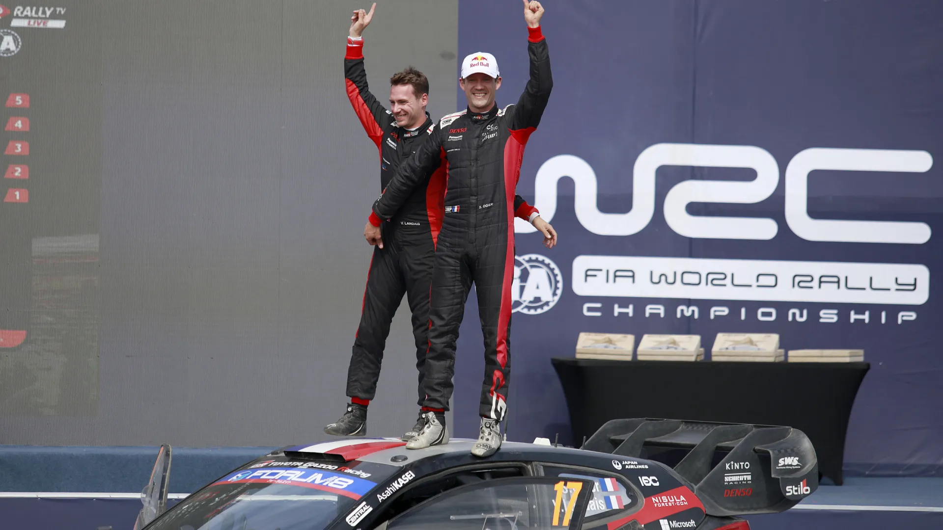 
                    Sébastien Ogier a um passo de ser campeão e igualar recorde no WRC
                