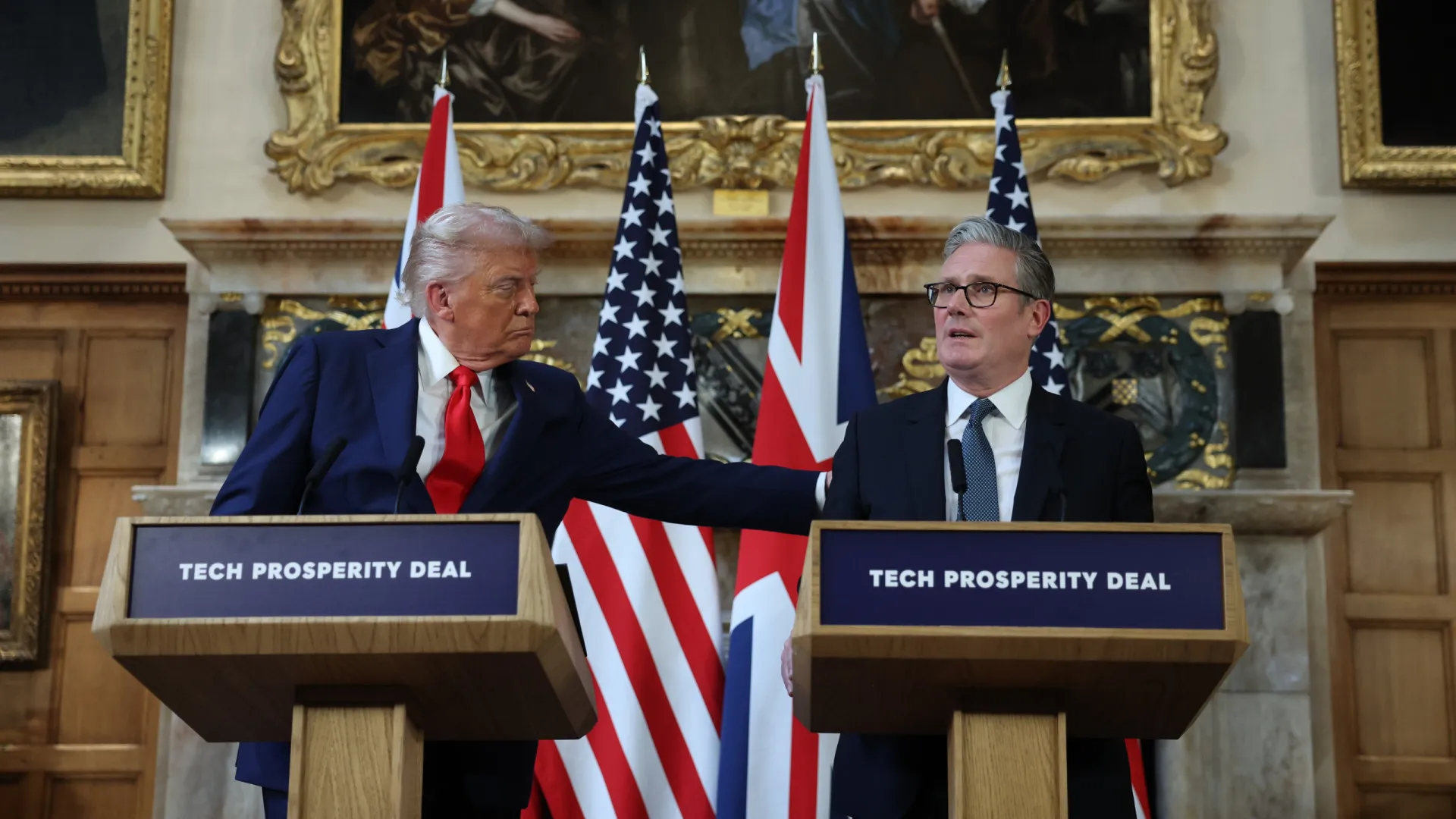 Trump discorda com Starmer sobre reconhecimento da Palestina