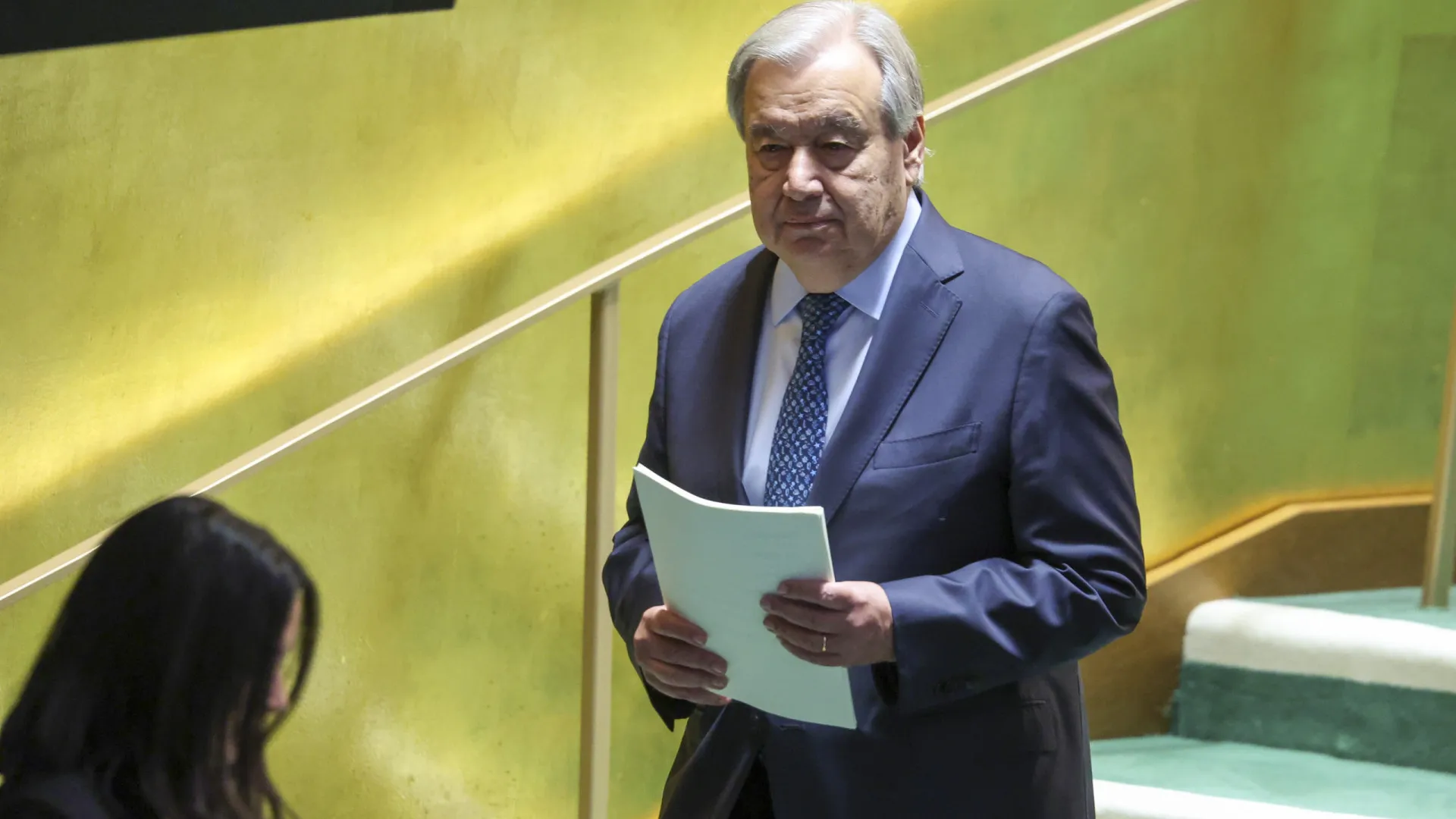 Guterres: Viabilidade da solução de dois Estados está em risco