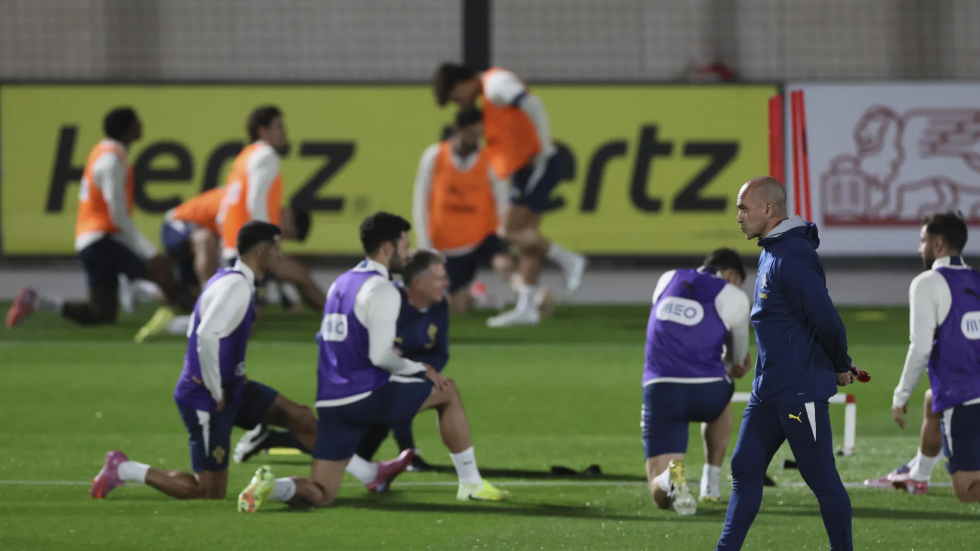 Portugal faz último treino na Cidade do Futebol e viaja até Dublin