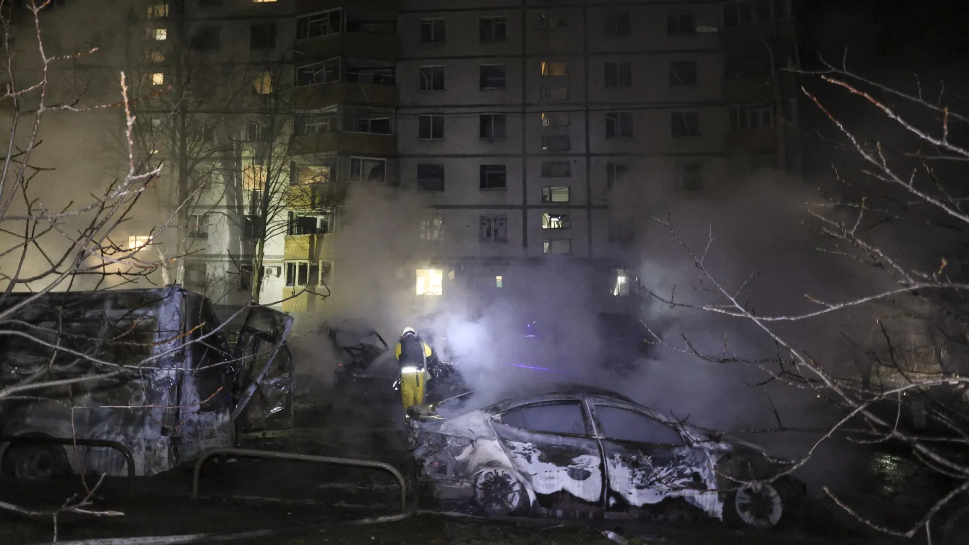 
                    Pelo menos nove mortos em ataque russo em cinco regiões da Ucrânia
                
