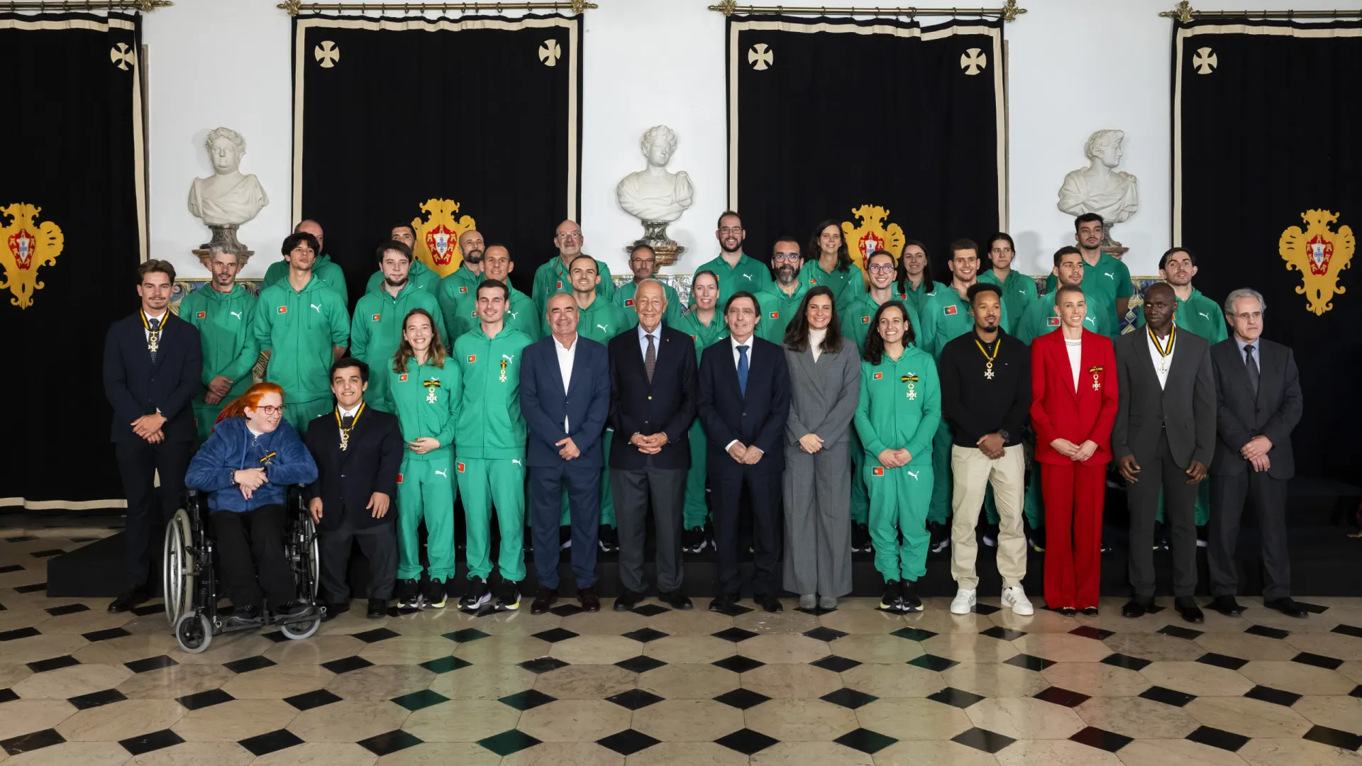 
                    Marcelo Rebelo de Sousa congratulou 