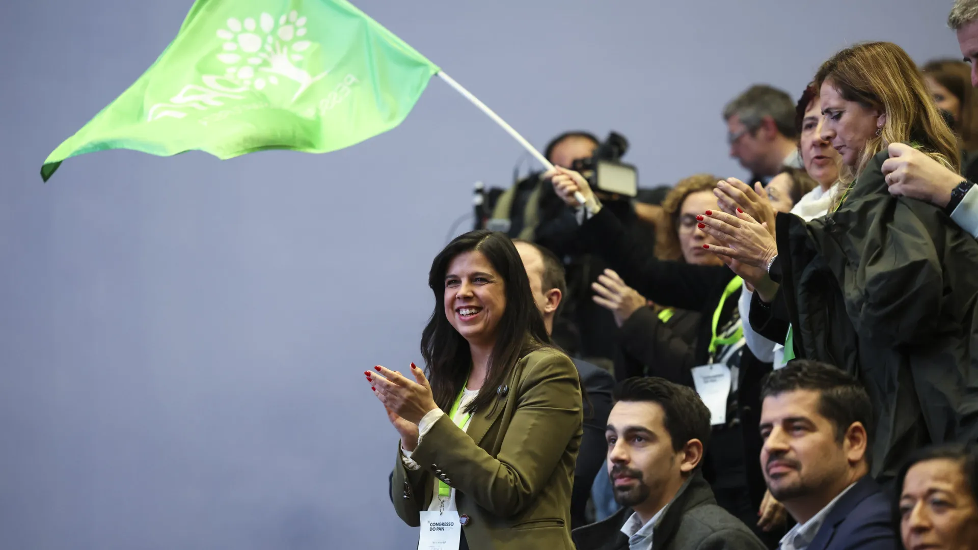 
                    Inês Sousa Real reeleita porta-voz do PAN com todos os lugares da direção
                