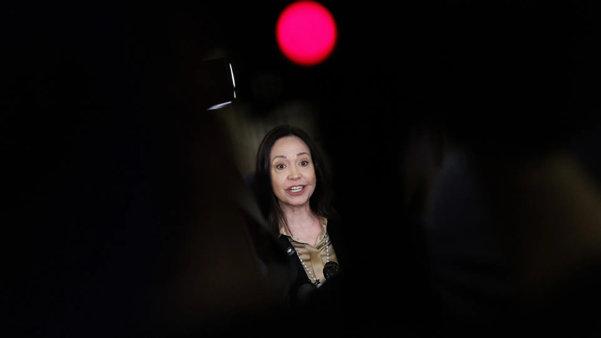 
                    Corina diz que amnistia na Venezuela resulta de 