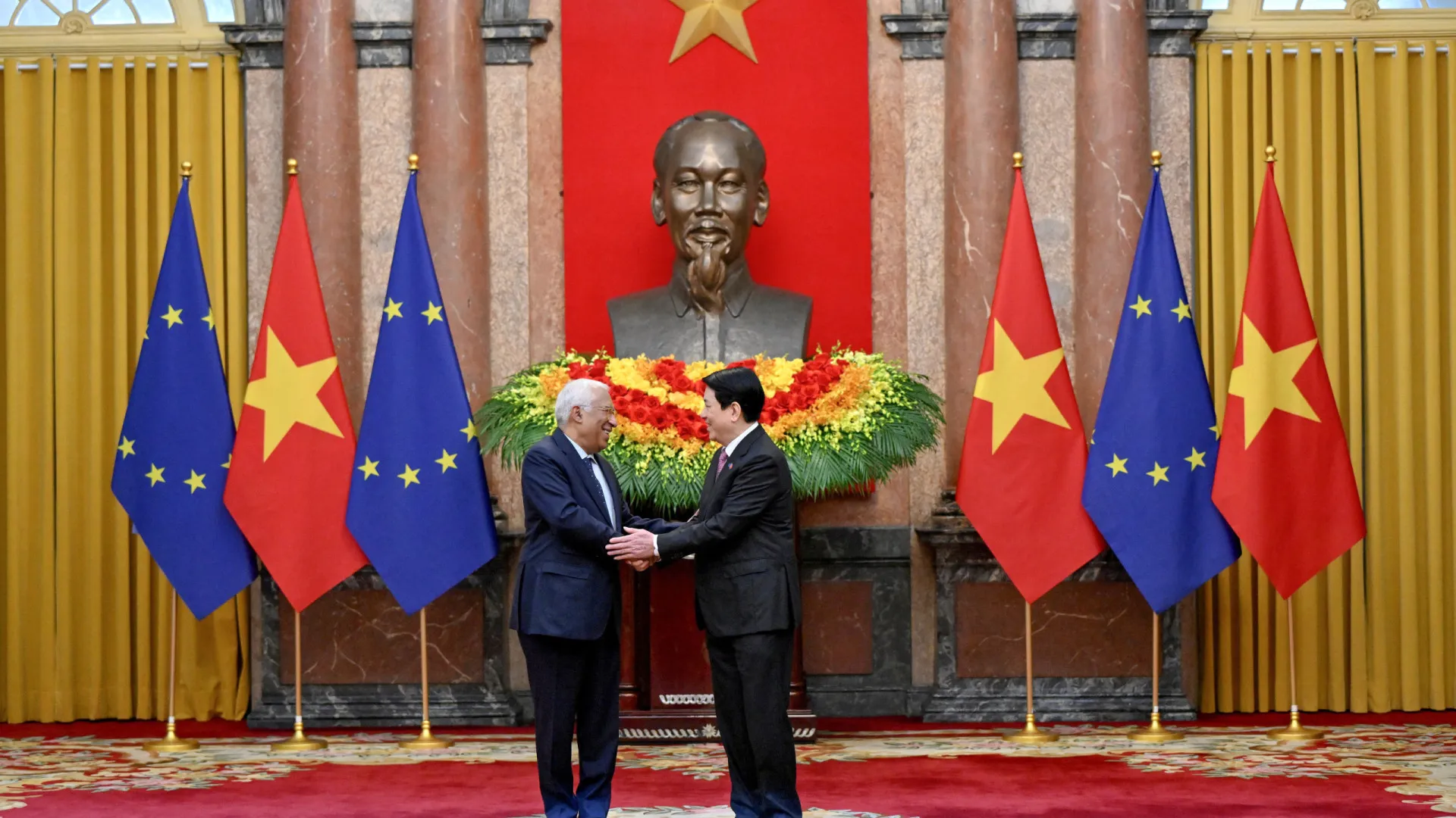 Vietname e UE elevam relações para nível máximo durante visita de Costa