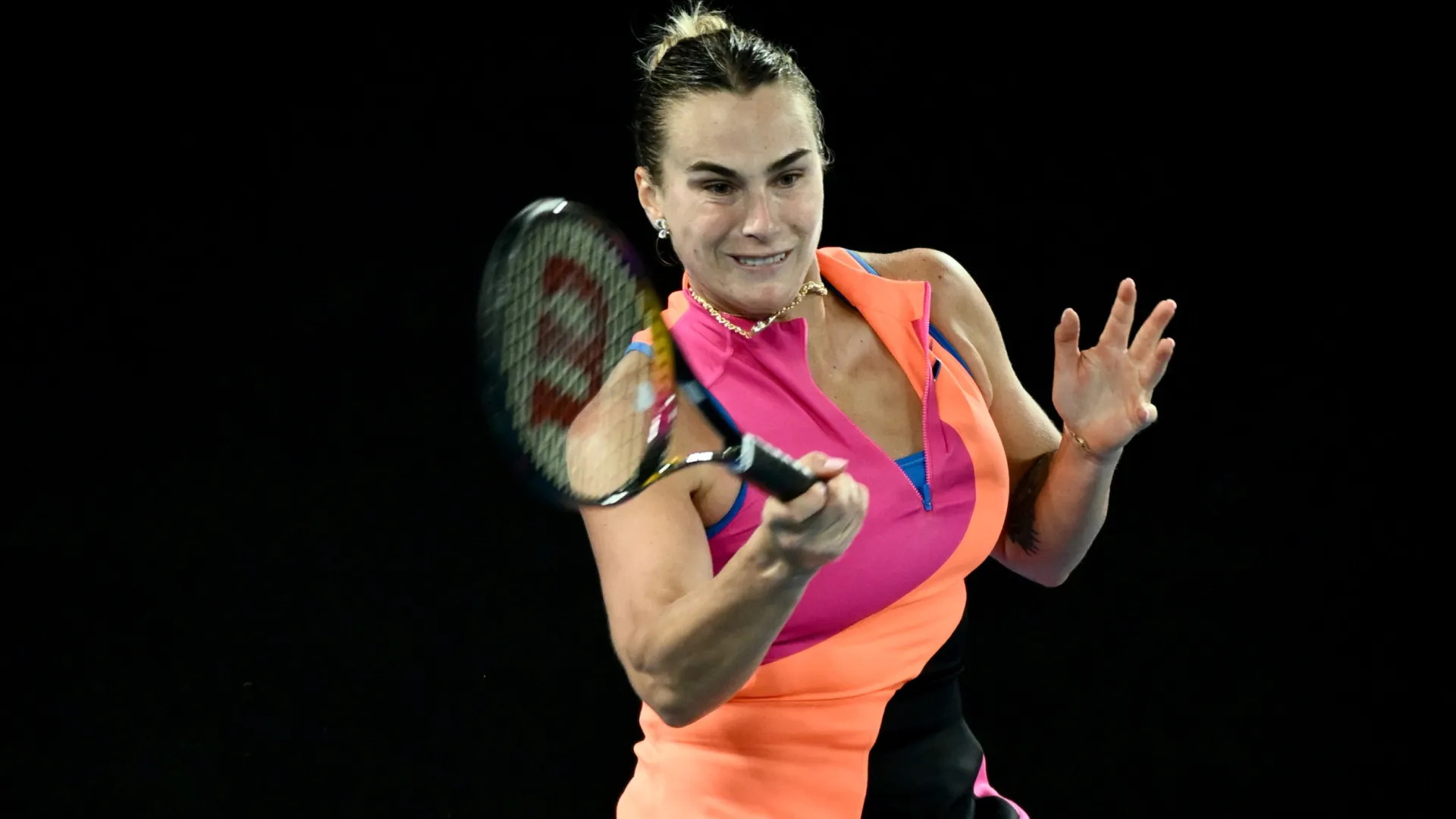 
                    Sabalenka apura-se para quarta final consecutiva do Open da Austrália
                