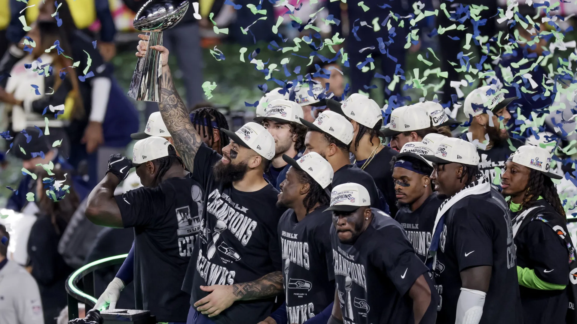 
                    Seahawks vingam-se dos Patriots e conquistam 60.º Super Bowl
                