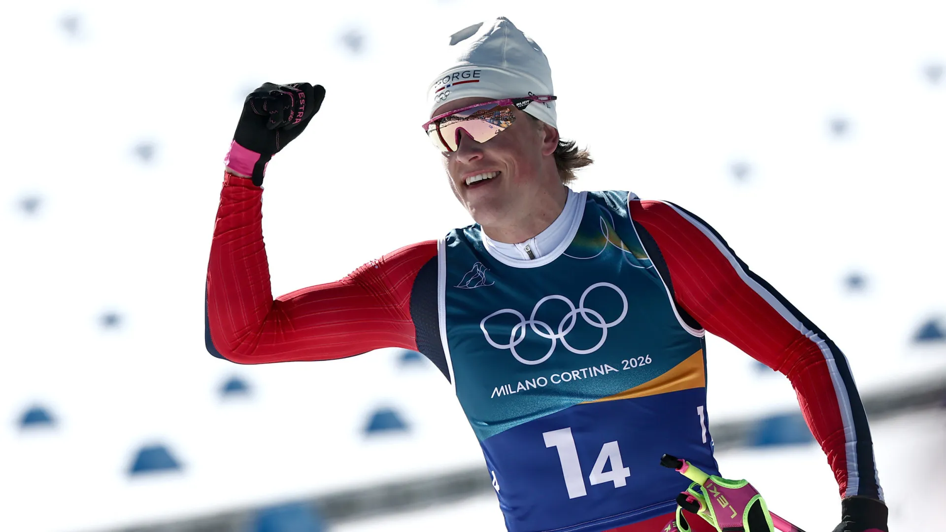 
                    'Cometa' Johannes Klaebo com recorde de nove ouros olímpicos de inverno
                