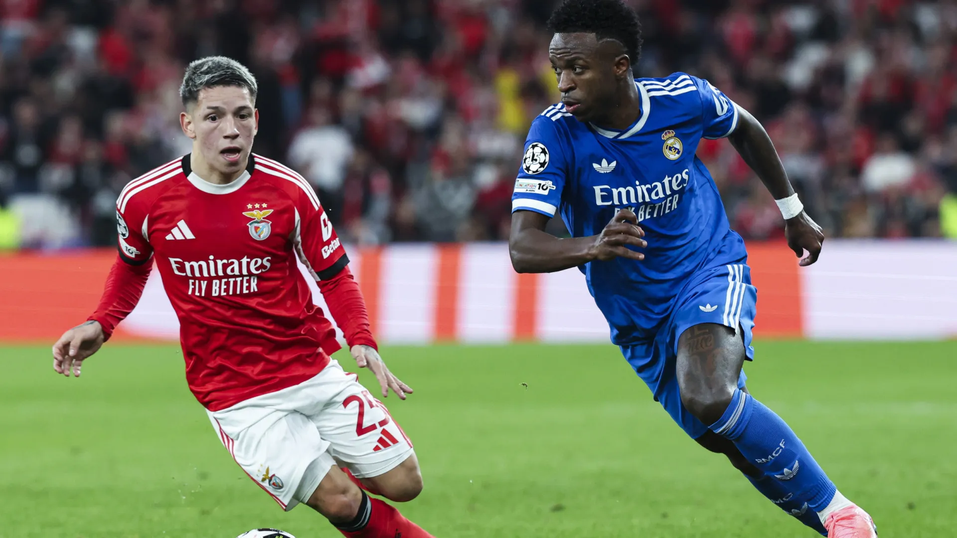 
                    Prestianni nega alegados insultos racistas a Vinícius: 