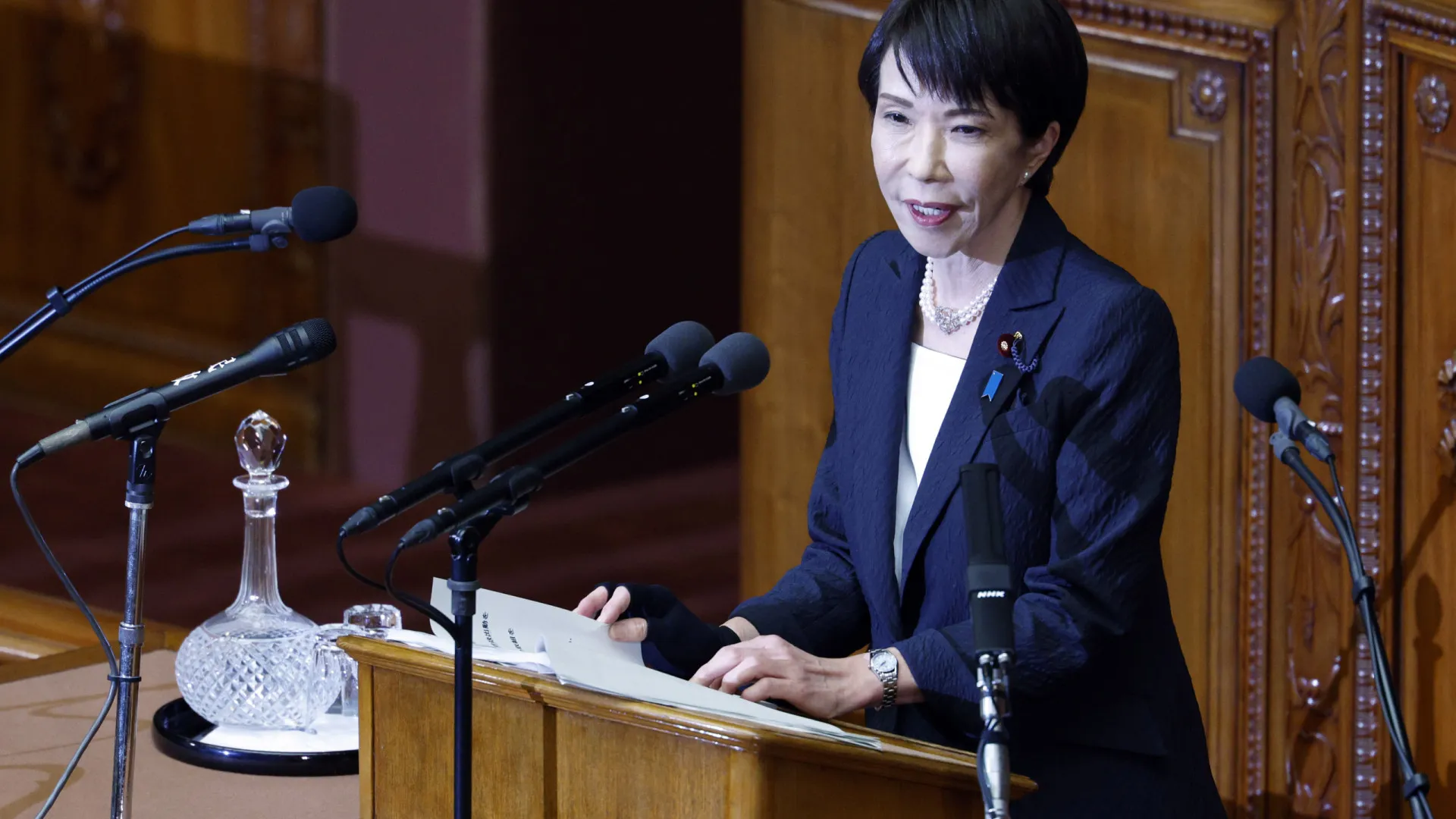 
                    Líder do Japão acusa China de querer mudar o status quo 