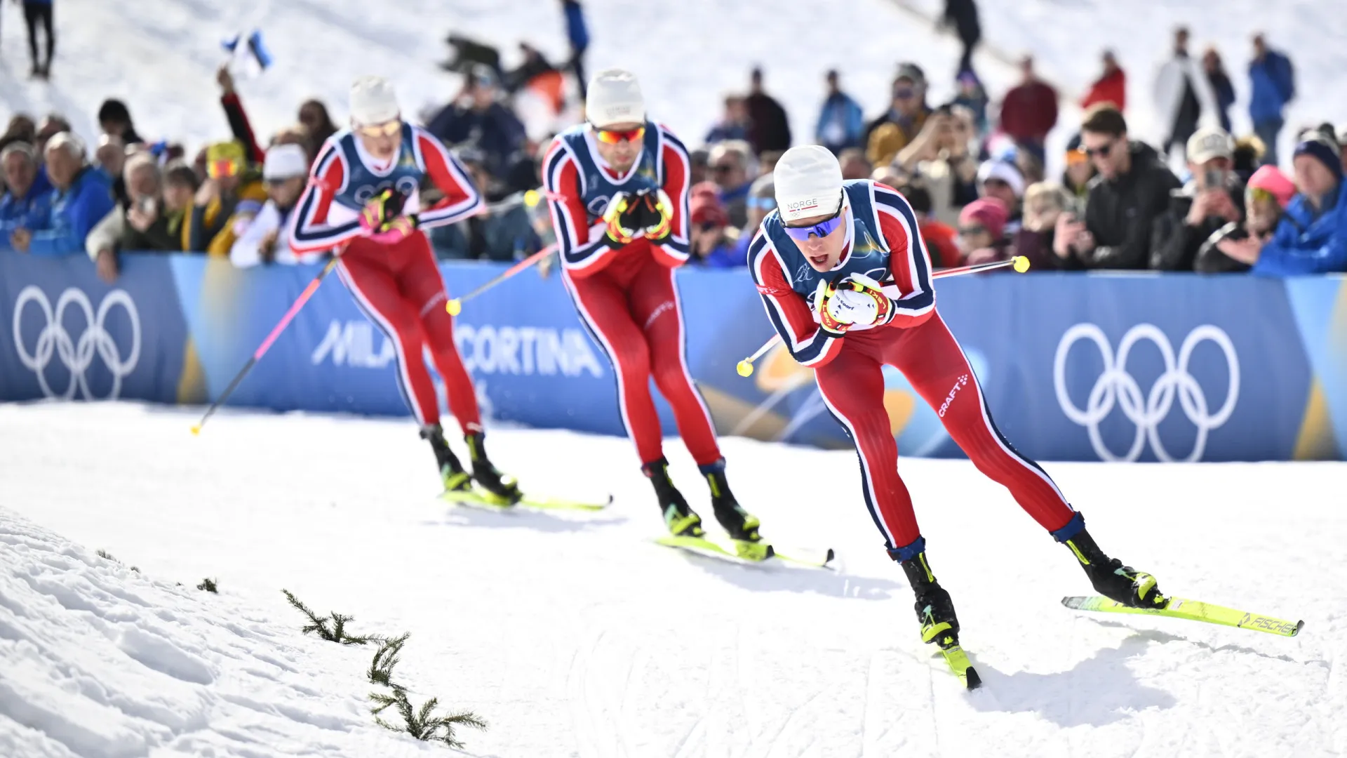 
                    Johannes Klaebo soma o 11.º ouro olímpico e o sexto em Itália
                