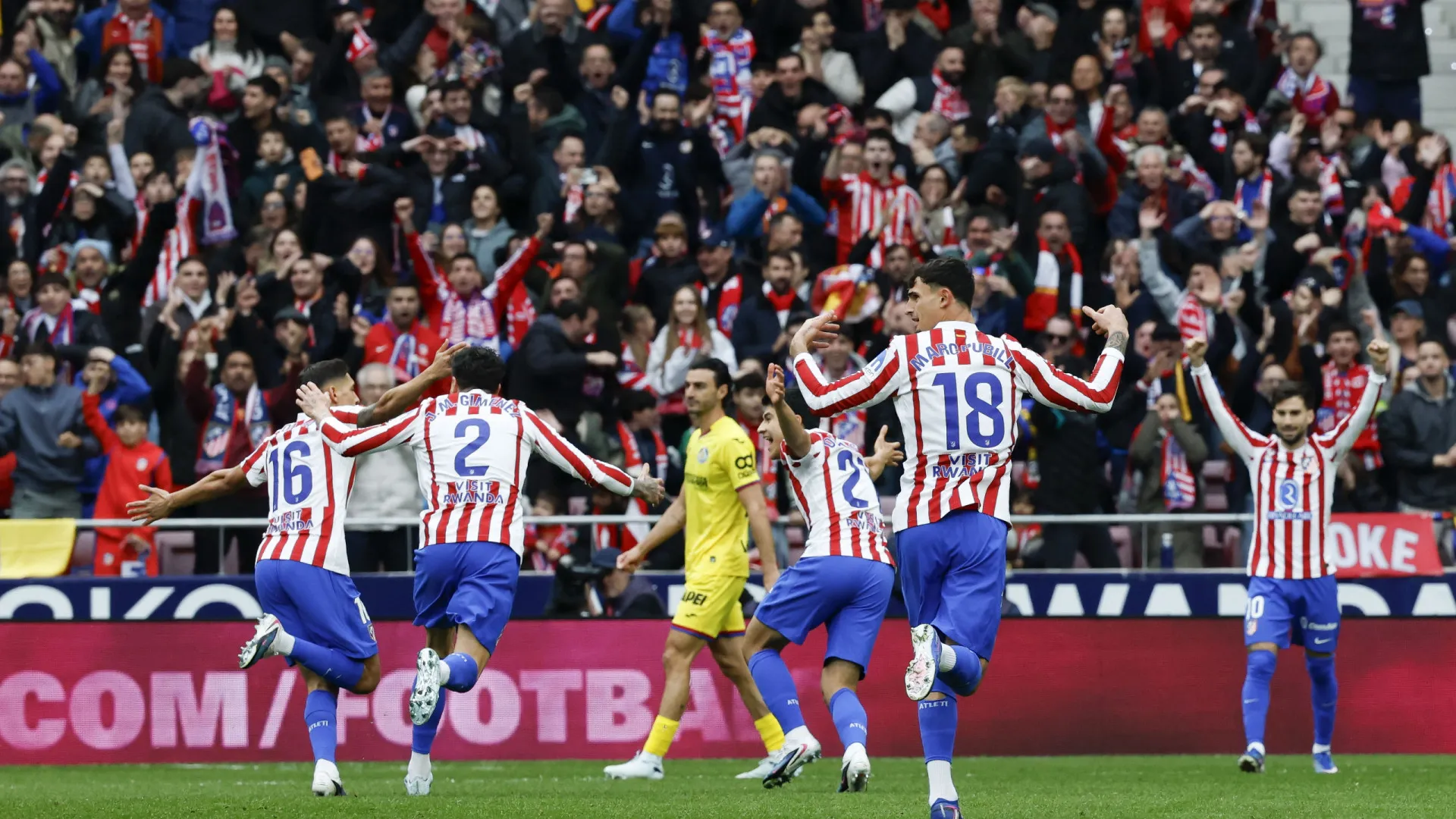 Atlético de Madrid vence Getafe e isola-se em terceiro na La Liga