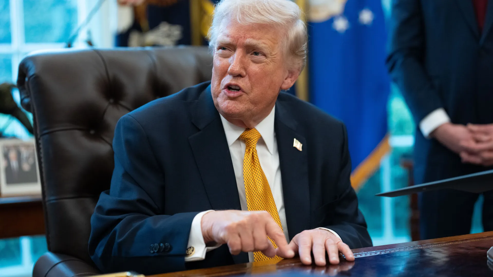 
                    Trump afasta possibilidade de guerra terminar esta semana: 