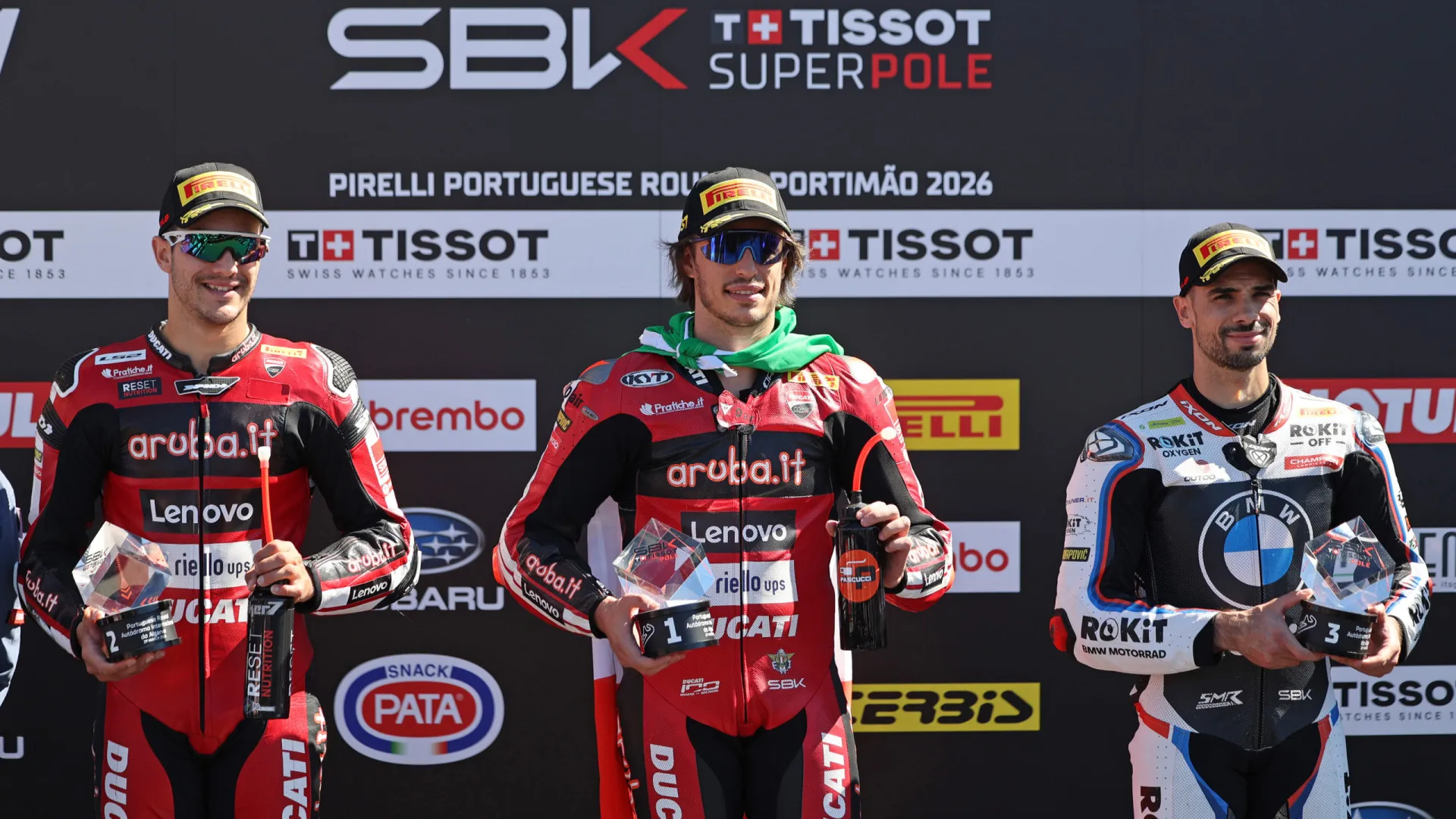 
                    Miguel Oliveira fecha o pódio na corrida Superpole em Portimão
                