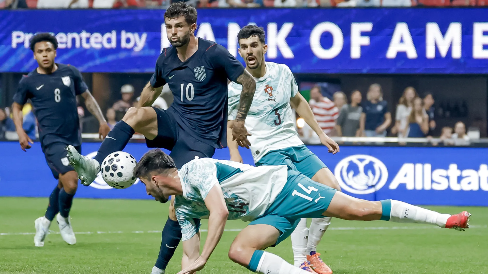 Portugal vence os EUA no jogo 700 da sua história