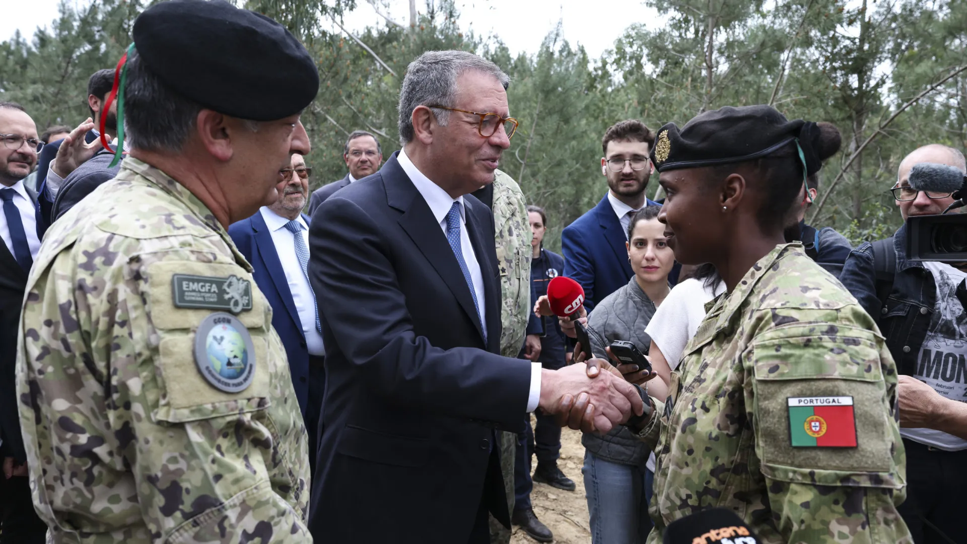 Presidente elogia cooperação das Forças Armadas para prevenir incêndios