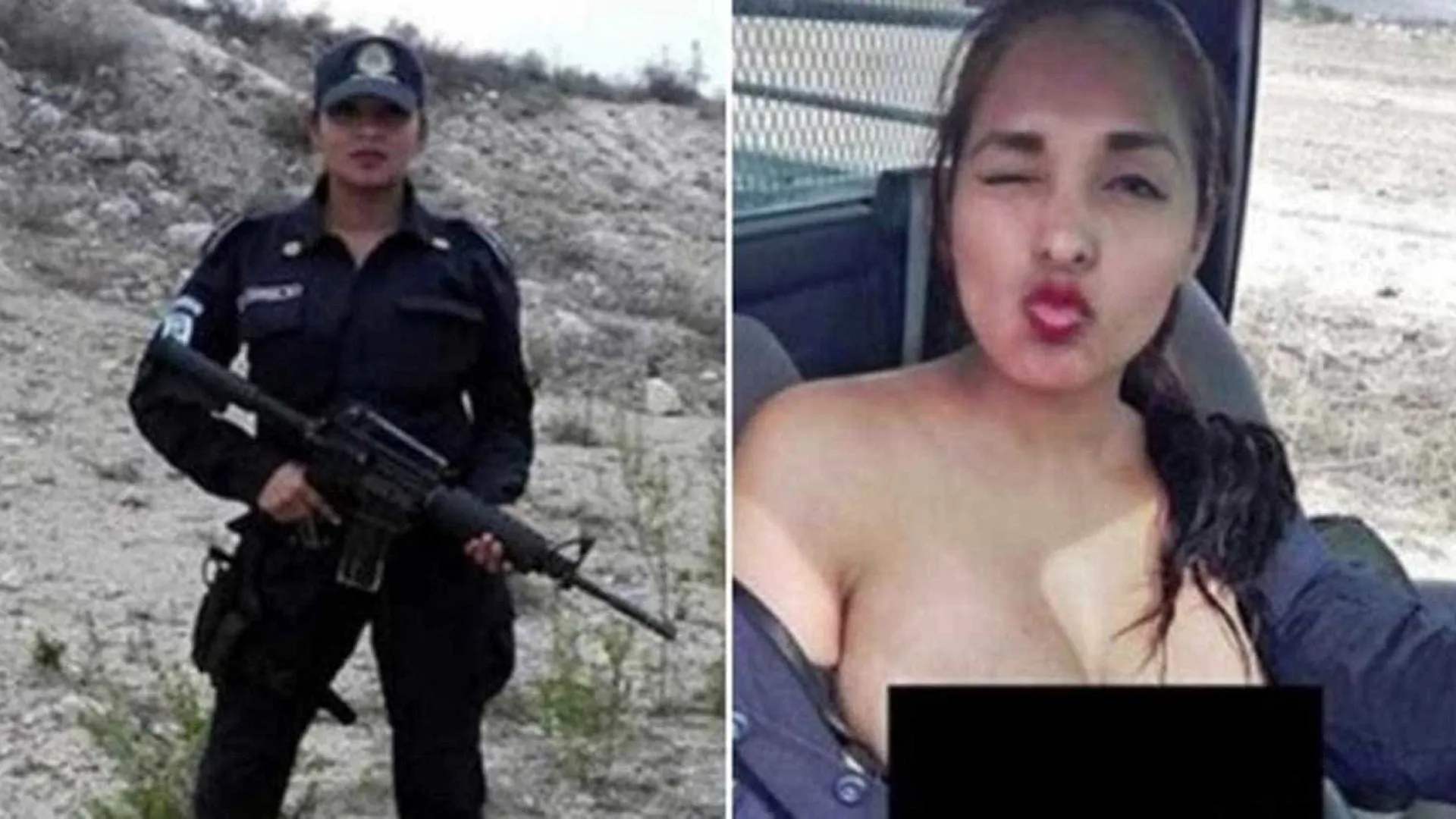 Polícia tira selfie em topless e imagem torna-se viral. Acabou suspensa
