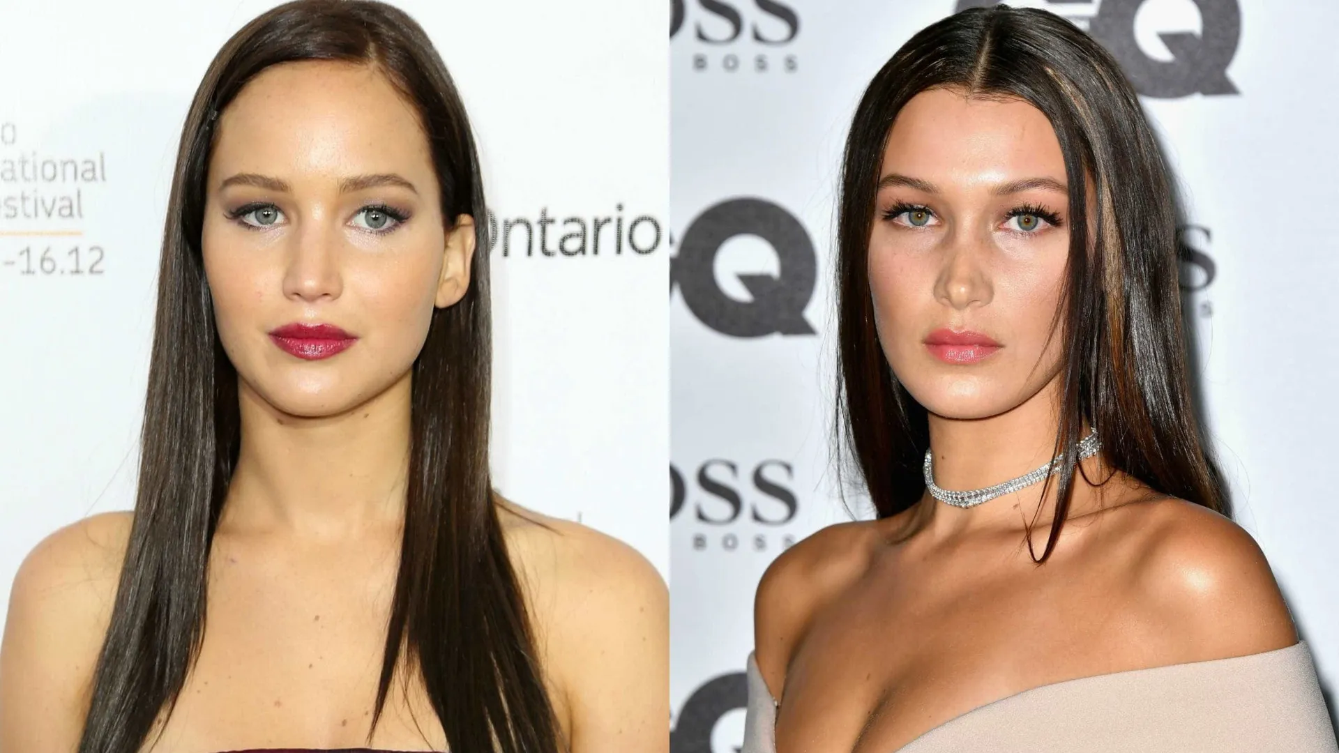 Bella Hadid e Jennifer Lawrence são parecidas?