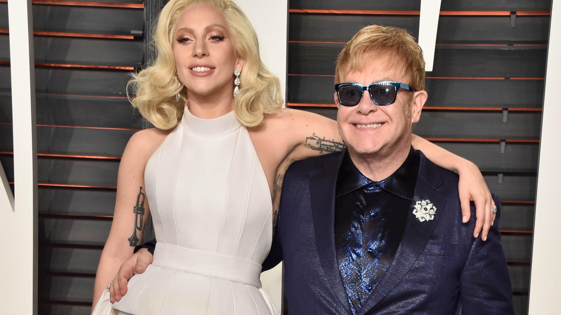 A rotina noturna dos filhos de Elton John com a madrinha Lady Gaga