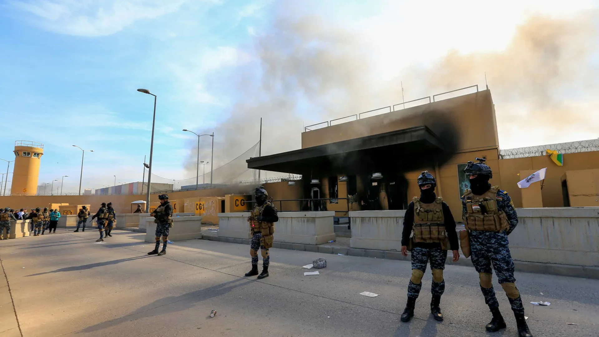 
                    Embaixada dos EUA no Iraque sofre novo ataque
                