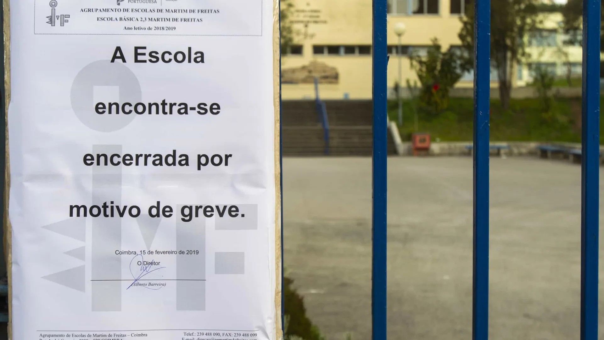 
                    Gaia. Funcionários de escolas em greve concentram-se na Câmara amanhã
                