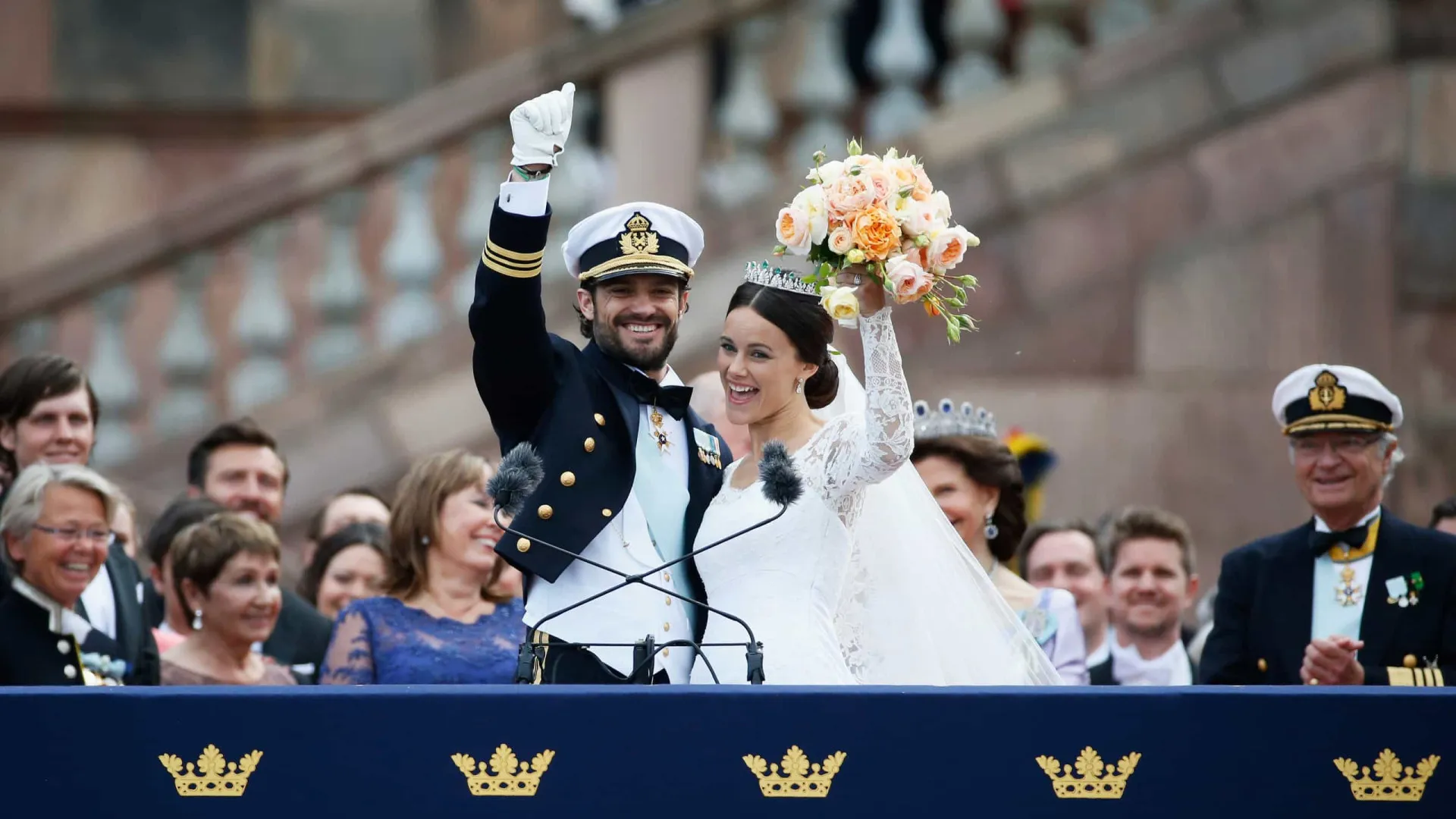 Reveladas fotos inéditas do casamento da princesa Sofia da Suécia
